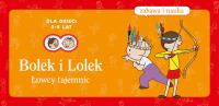 Bolek i Lolek Łowcy tajemnic. Autor: Lekan Elżbieta, Myjak Joanna. SmakLiter.pl Okładka książki Bolek i Lolek Łowcy tajemnic