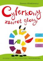 Cyferkowy zawrót głowy. Autor: Danuta Klimkiewicz. SmakLiter.pl Okładka książki Cyferkowy zawrót głowy