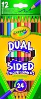Dwustronne kredki ołówkowe 12 kolorów CRAYOLA. Wydawca: Crayola. SmakLiter.pl Opakowanie Dwustronne kredki ołówkowe 12 kolorów CRAYOLA