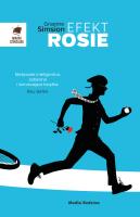 Efekt Rosie. Autor: Graeme Simson. SmakLiter.pl Okładka książki Efekt Rosie
