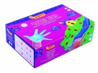 Farby do malowania palcami 6 kolorów JOVI. Wydawca: JOVI. SmakLiter.pl Opakowanie Farby do malowania palcami 6 kolorów JOVI