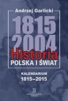 Historia 1815-2004. Autor: Andrzej Garlicki. SmakLiter.pl Okładka książki Historia 1815-2004