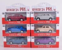 Opakowanie Kolekcja PRL-u Warszawa 223, 6 kolorów