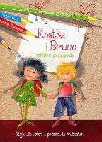 Kosta i Bruno: Bajki terapeutyczne. Autor: Dominika Słomińska. SmakLiter.pl Okładka książki Kosta i Bruno: Bajki terapeutyczne