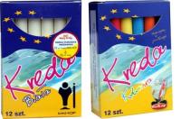 Opakowanie Kreda niepyląca, niebrudząca okrągła biała 12 sztuk