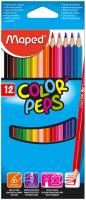 Opakowanie Kredki Colorpeps trójkątne 12 sztuk