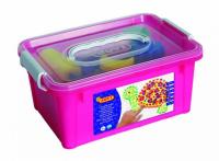 Kufer farb do malowania palcami 6 kolorów JOVI. Wydawca: JOVI. SmakLiter.pl Opakowanie Kufer farb do malowania palcami 6 kolorów JOVI