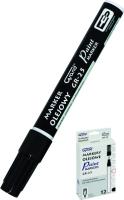Opakowanie Marker olejowy Grand GR-25 czarny 12 sztuk