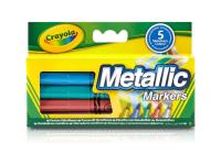 Markery Metaliczne 5 sztuk CRAYOLA. Wydawca: Crayola. SmakLiter.pl Opakowanie Markery Metaliczne 5 sztuk CRAYOLA