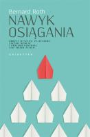 Okładka książki Nawyk osiągania