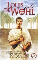 Niespokojny płomień. Autor: Wohl de Louis. SmakLiter.pl Okładka książki Niespokojny płomień