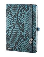 Opakowanie Notes A5 Snake Sharmer zielony kratka