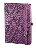 Opakowanie Notes A6 Snake Sharmer fuksja linia