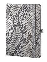 Opakowanie Notes A6 Snake Sharmer szary linia