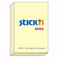 Notes żółty pastel. Wydawca: Stickn. SmakLiter.pl Opakowanie Notes żółty pastel