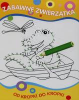 Okładka książki Od kropki do kropki. Zabawne zwierzątka