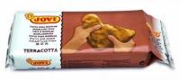 Pasta modelarska terracotta 1000g JOVI. Wydawca: JOVI. SmakLiter.pl Opakowanie Pasta modelarska terracotta 1000g JOVI