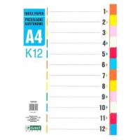 Opakowanie Przekładki kartonowe 1-12 K12 D.RECT