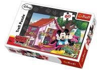Opakowanie Puzzle 60 Miki i Minnie w Europie TREFL