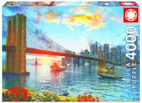 Opakowanie Puzzle Most Brookliński, Nowy York 4000