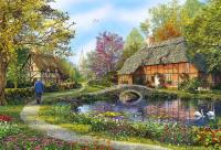 Opakowanie Puzzle Wiejska chatka 5000