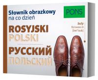 Okładka książki Słownik obrazkowy na co dzień polski-rosyjski