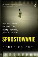 Sprostowanie. Autor: Knight Renee. SmakLiter.pl Okładka książki Sprostowanie