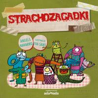 Strachozagadki. Autor: Navarro Angels. SmakLiter.pl Okładka książki Strachozagadki