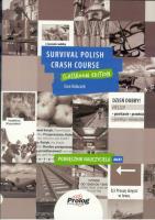 Okładka książki Survival Polish Crash Course Podręcznik nauczyciela