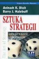 Sztuka strategii. Autor: Avinash K.Dixit, Barry J. Nalebuff. SmakLiter.pl Okładka książki Sztuka strategii