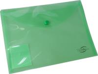 Opakowanie Teczka kopertowa A5 zielona transparentna