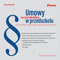 Umowy na czas określony w przedszkolu CD. Autor: Skrzyński Dariusz. SmakLiter.pl Okładka książki Umowy na czas określony w przedszkolu CD