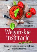 Wegańskie inspiracje. Autor: Karen Houghton. SmakLiter.pl Okładka książki Wegańskie inspiracje