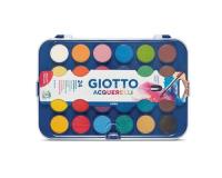 Akwarele Giotto 24 kolory. Autor: Giotto. SmakLiter.pl Okładka książki Akwarele Giotto 24 kolory