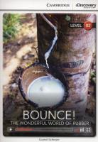 Bounce! The Wonderful World of Rubber. Autor: Schreyer Karmel. SmakLiter.pl Okładka książki Bounce! The Wonderful World of Rubber