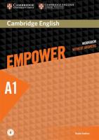 Cambridge English Empower Starter Workbook without answers. Autor: Godfrey Rachel. SmakLiter.pl Okładka książki Cambridge English Empower Starter Workbook without answers