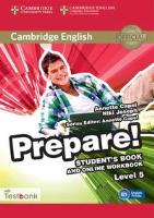 Cambridge English Prepare! 5 Student's Book + Online Workbbok +Testbank. Autor: Capel Annette, Joseph Niki. SmakLiter.pl Okładka książki Cambridge English Prepare! 5 Student's Book + Online Workbbok +Testbank