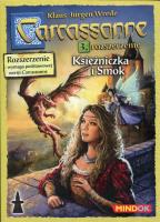 Carcassonne 3 - Księżniczka i smok Edycja 2. Autor: Wrede Klaus-Jurgen. SmakLiter.pl Okładka książki Carcassonne 3 - Księżniczka i smok Edycja 2