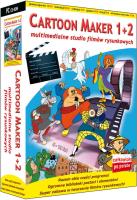Cartoon Maker 1+2. Autor: L.K.AVALON. SmakLiter.pl Okładka książki Cartoon Maker 1+2