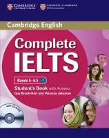 Okładka książki Complete IELTS Bands 5-6.5 Students book + 3CD