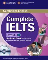 Okładka książki Complete IELTS Bands 6.5-7.5 Student's Book with answers + CD