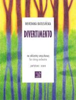Divertimento. Autor: praca zbiorowa. SmakLiter.pl Okładka książki Divertimento