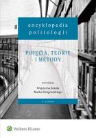 Okładka książki Encyklopedia politologii Tom 1
