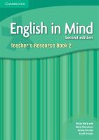 Okładka książki English in Mind 2 Teacher's Resource Book