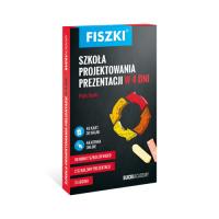 Okładka książki FISZKI Szkoła projektowania prezentacji w 4 dni