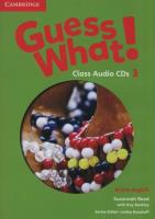 Guess What! 3 Class Audio 2CD British English. Autor: Reed Susannah, Bentley Kay. SmakLiter.pl Okładka książki Guess What! 3 Class Audio 2CD British English