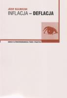 Okładka książki Inflacja-deflacja