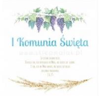 Opakowanie Kartki na I Komunię Świętą ( 5 szt )