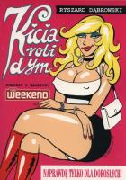 Kicia robi dym. Autor: Robert Zaręba Ryszard Dąbrowski. SmakLiter.pl Okładka książki Kicia robi dym