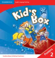 Kid's Box 2 Posters. Autor: Nixon Caroline, Tomlinson Michael. SmakLiter.pl Okładka książki Kid's Box 2 Posters
